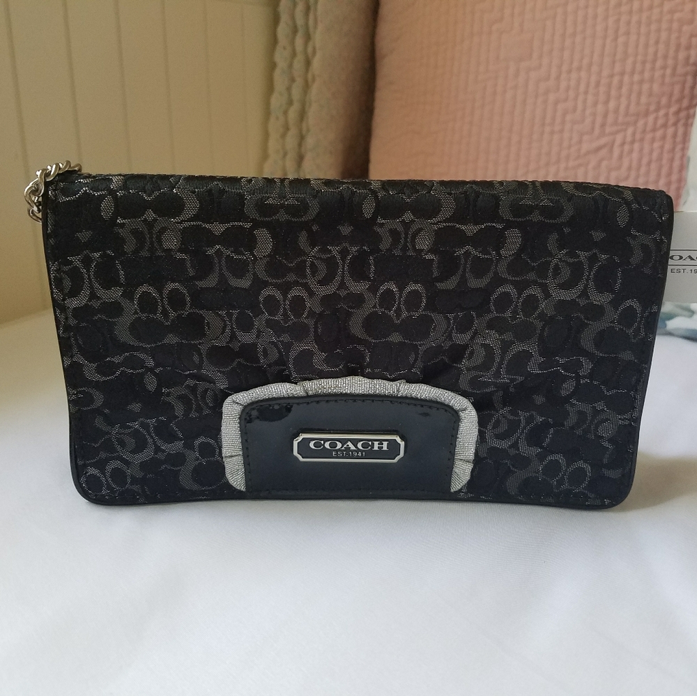 NWT authentic Coach evening bag